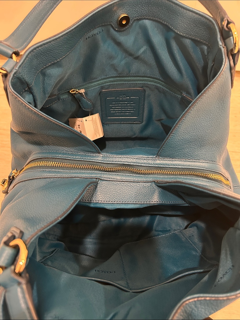 Coach (NWT) Edie Shoulder Bag 31 - Picture 14 of 17